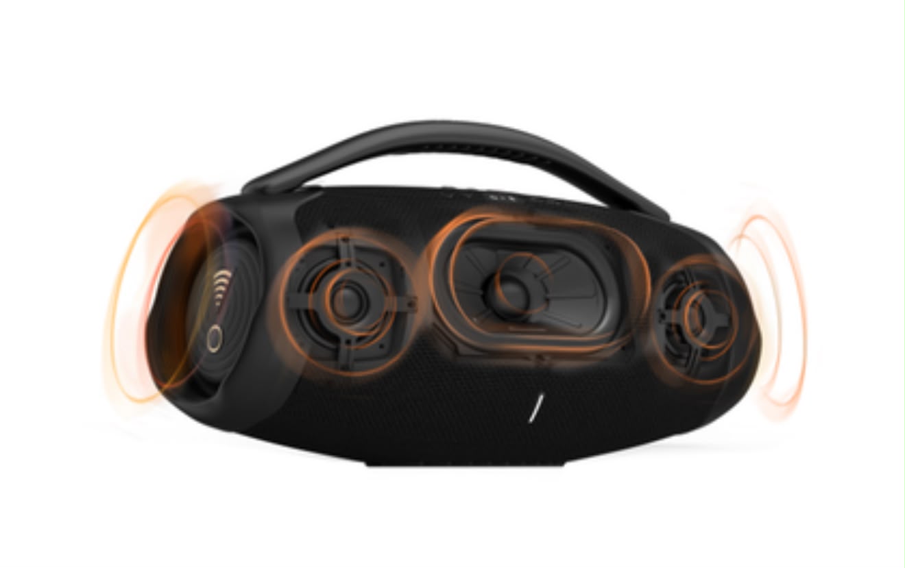 Sistema interno de sonido del JBL Boombox 3 Wi-Fi
