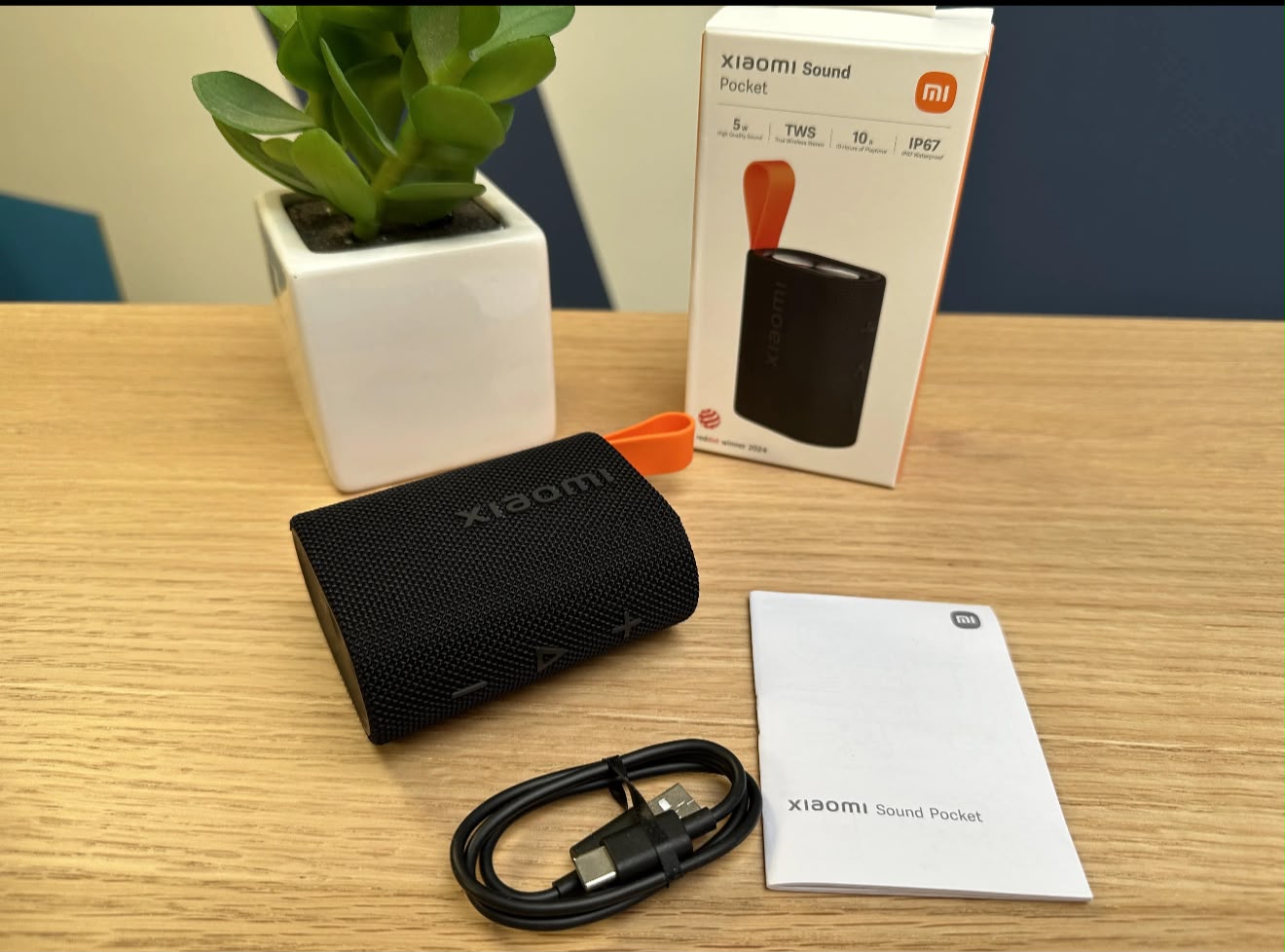 Contenido de la caja del Xiaomi Sound Pocket 2